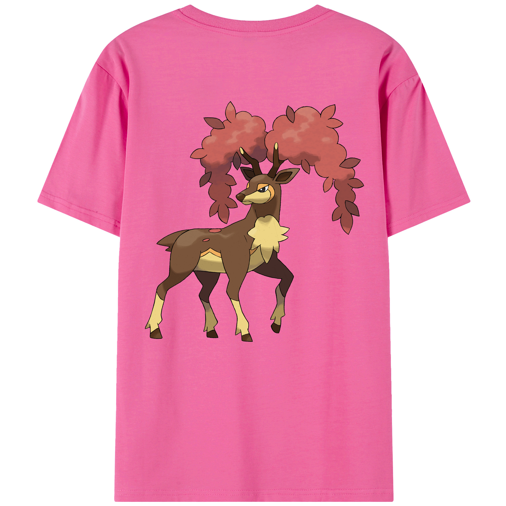 （画像用） ポケットモンスター Pokémon レディース半袖Tシャツ(バックプリント)